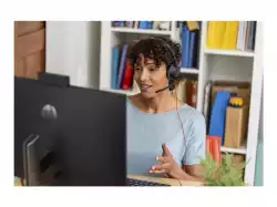 HP Poly Blackwire C5210 Blackwire 5200 series headset on-ear wired active noise cancelling 3.5mm jack USB-C black BULK