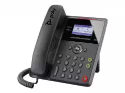 HP Poly Edge B10 IP Phone with Power Supply EMEA - INTL English Loc Euro plug