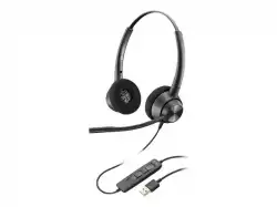 HP Poly EncorePro 310 EncorePro 300 series headset on-ear wired active noise cancelling USB-A black