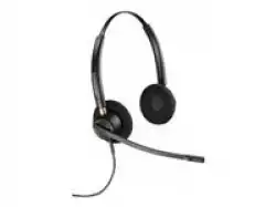 HP Poly EncorePro HW520D EncorePro 500 series headset on-ear wired active noise cancelling Quick Disconnect black