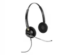 HP Poly EncorePro 520V EncorePro 500 series headset on-ear wired active noise cancelling 3.5mm jack black UC certified                          
