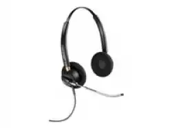 HP Poly EncorePro 520V EncorePro 500 series headset on-ear wired active noise cancelling 3.5mm jack black UC certified