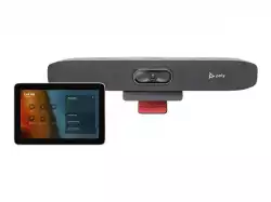 HP Poly Studio Small Room Kit for MS Teams Studio R30 USB Video Bar with GC8 ABB                          
