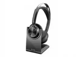 HP Poly Voyager Focus 2 USB-C BT Headset +USB-C/A Adapter +Charging Stand SmartBuy