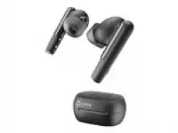 HP Poly Voyager Free 60+ UC Carbon Black Earbuds +BT700 trådlös Bluetooth USB-C Adapter +Touchscreen Charge Case