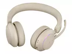 JABRA Evolve2 65 Link380a MS Stereo Stand Beige JABRA Evolve2 65 Link380a MS Stereo Stand Beige