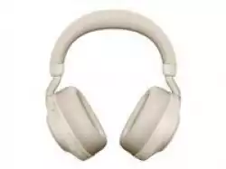 JABRA Evolve2 85 MS Stereo Headset full size Bluetooth wireless wired active noise cancelling 3.5 mm noise isolating beige MS Te