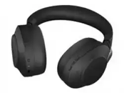 JABRA Evolve2 85 Link380c MS Stereo Bluetooth Wireless Wired Active Noise Canceling 3.5mm Jack Black Teams Certified