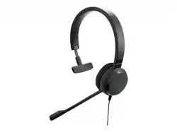 JABRA Evolve 20SE UC Headset on-ear wired USB-C