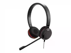 JABRA Evolve 20SE MS stereo Special Edition headset on-ear wired USB Certified for Skype for Business