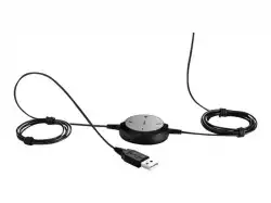 JABRA Evolve 20 UC mono Headset on-ear convertible wired USB-C noise isolating
