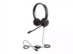 JABRA Evolve 20SE MS stereo Special Edition headset on-ear wired USB Certified for Skype for Business