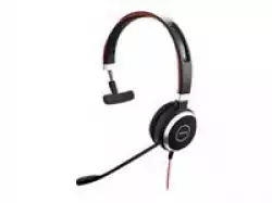 JABRA Evolve 40 MS mono Headset on-ear convertible wired USB-C