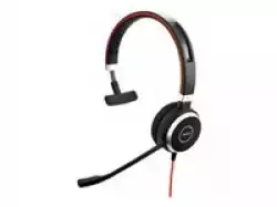 JABRA Evolve 40 MS mono Headset on-ear convertible wired USB-C