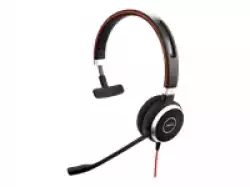 JABRA Evolve 40 MS mono Headset on-ear convertible wired USB-C