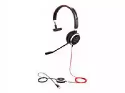 JABRA EVOLVE 40 UC Mono USB Headband Noise cancelling USB connector with mute-button and volume control on the cord