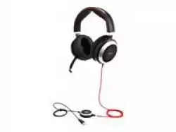 JABRA Evolve 80 UC stereo Headset full size wired active noise cancelling 3.5 mm jack