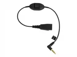 JABRA LINK Mobile QD to 3.5mm w. PTT                          