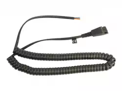 JABRA QD cord coiled open ends