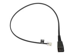 JABRA QD Cord to RJ10 straight 0.5 meters Siemens-allocation