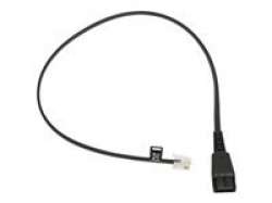 JABRA QD Cord to RJ10 straight 0.5 meters Siemens-allocation