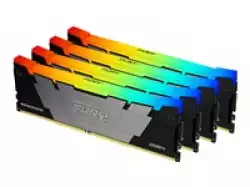 KINGSTON 128GB 3200MT/s DDR4 CL16 DIMM Kit of 4 FURY Renegade RGB