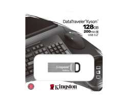 Kingston 128GB DataTraveler Kyson 200MB/s Metal USB 3.2 Gen 1