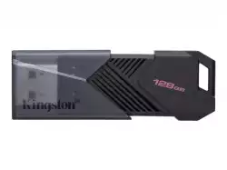 Kingston 128GB Portable USB 3.2 Gen 1 DataTraveler Exodia Onyx