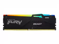 KINGSTON 16GB 6400MT/s DDR5 CL32 DIMM FURY Beast RGB EXPO                          