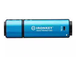 KINGSTON 16GB USB-C IronKey Vault Privacy 50C AES-256 Encrypted FIPS 197