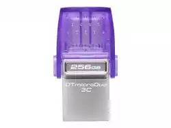 KINGSTON 256GB DataTraveler microDuo 3C 200MB/s dual USB-A + USB-C