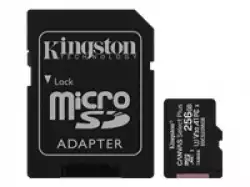 Kingston 256GB micSDXC Canvas Select Plus 100R A1 C10 Card + ADP
