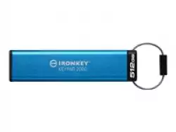 KINGSTON 512GB USB-C IronKey Keypad 200C FIPS 140-3 Lvl 3 Pending AES-256