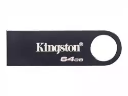 KINGSTON 64GB DataTraveler SE9 G3 USB 3.2 Gen 1 speeds 220MB/s read 100MB/s write Dark Nickel