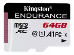 Kingston 64GB microSDXC Endurance 95R/30W C10 A1 UHS-I Card Only
