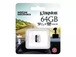 Kingston 64GB microSDXC Endurance 95R/30W C10 A1 UHS-I Card Only