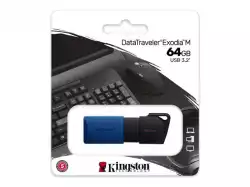 Kingston 64GB USB3.2 Gen 1 DataTraveler Exodia M (Black + Blue)