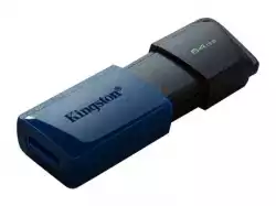 Kingston 64GB USB3.2 Gen 1 DataTraveler Exodia M (Black + Blue)