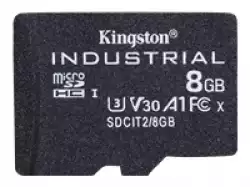 KINGSTON 8GB microSDHC Industrial C10 A1 pSLC Card Single Pack w/o Adapter
