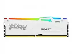 KINGSTON FURY Beast 128GB 5600MT/s DDR5 CL40 DIMM Kit of 4 White RGB XMP