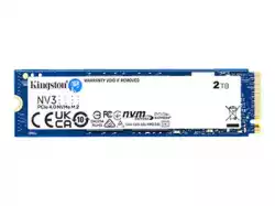 Kingston 2TB NV3 SSD M.2 2280 PCIe 4.0 NVMe, Read: 6,000/ Write: 5,000MB/s