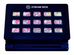 Elgato Stream Deck, 15 LCD keys, One-touch tactile operation, Elgato Game Capture, OBS, Twitch, Twitter, TipeeeStream, XSplit, YouTube, Mixer, and more, Automated alerts, Onscreen Antics w/ GIFs & others, Unique Key Configurations, Automated Plugins