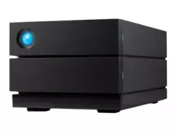 LACIE 2big RAID 16TB USB-C 3.5inch hot swappable IronWolf Pro drives 7.2rpm 5 year data recovery included