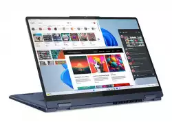 Лаптоп LENOVO IdeaPad 5 2-in-1 AMD Ryzen 7 8845HS 16inch WUXGA 300N Touch 16GB DDR5 1TB PCIe W11H Cosmic Blue 2y + Pen