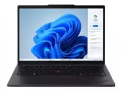 Лаптоп Lenovo ThinkPad T14 G5 Intel Core Ultra 7 155U (up to 4.8GHz, 12MB), 16GB DDR5-5600, 512GB SSD, 14" WUXGA (1920x1200) IPS AG, Intel Graphics, 5MP&IR Cam, Backlit KB, Black, WLAN, BT, 4cell, SCR, FPR, Win11Pro, 3Y Premier