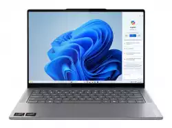 Лаптоп LENOVO YOGA Pro 7 AMD Ryzen AI 9 365 14.5inch 2.8k OLED 400N 120Hz 32GB DDR5X 1TB PCIe W11H 2y Luna Grey