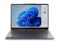 Лаптоп LENOVO YOGA Pro 7 AMD Ryzen AI 9 365 14.5inch 2.8k OLED 400N 120Hz 32GB DDR5X 1TB PCIe W11H 2y Luna Grey