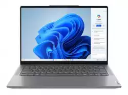 Лаптоп LENOVO YOGA Pro 7 Intel Core Ultra 7 155H 14.5inch 2.8K OLED 400N 120Hz 32GB DDR5 1TB PCIe RTX 4050 6GB DOS Luna Grey 2y