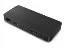 Lenovo USB-C Dual Display Travel Dock (w/ adapter)