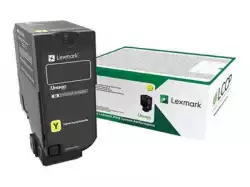 Lexmark 75B20Y0 CS728, CS/CX727 Yellow Return Programme 10K Toner Cartridge